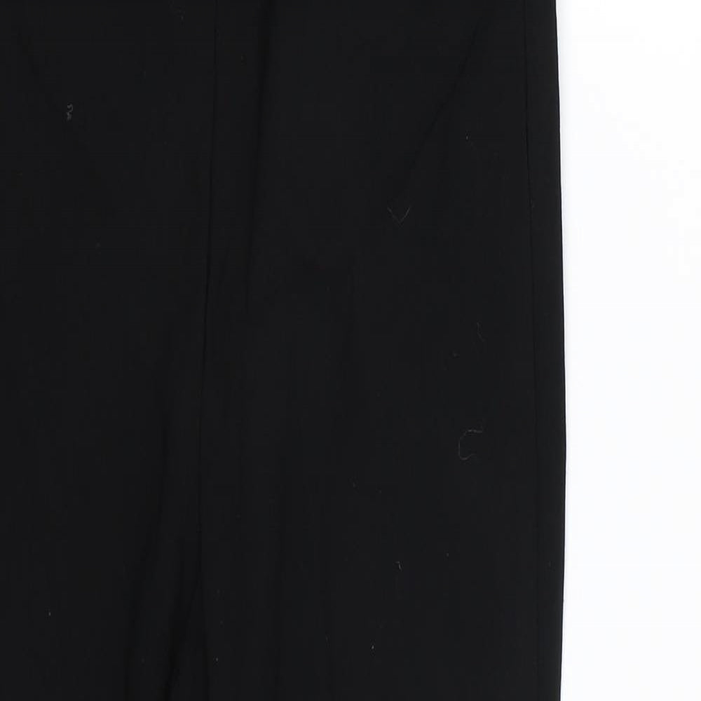 Papaya Womens Black   Cropped Trousers Size 10
