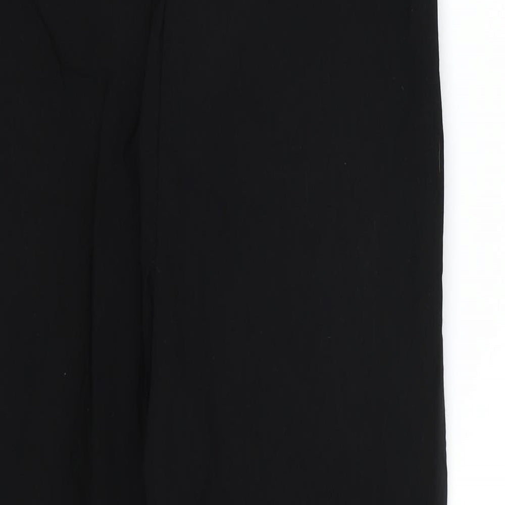 Papaya Womens Black   Cropped Trousers Size 10