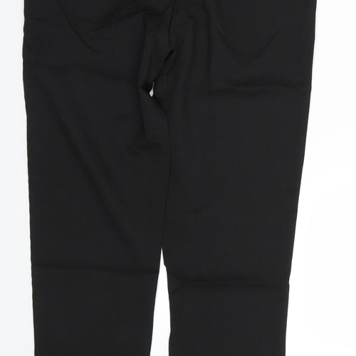 Preworn Womens Black   Trousers  Size XL L28 in