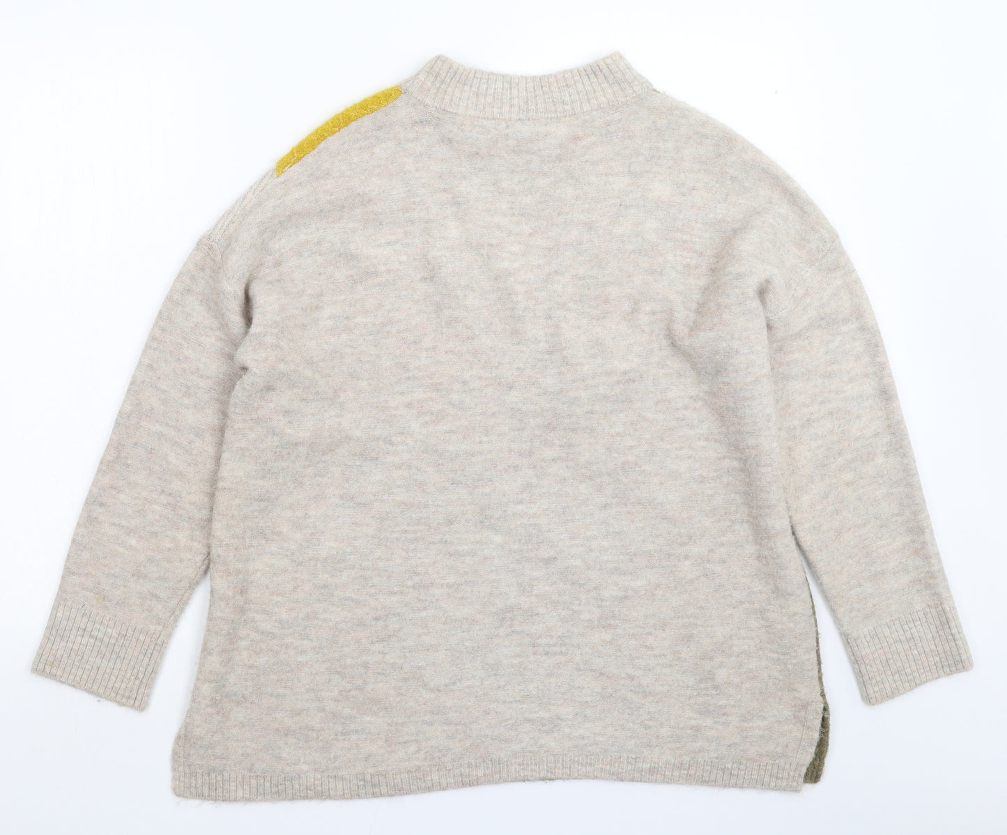 M&Co Womens Multicoloured  Knit Pullover Jumper Size 14