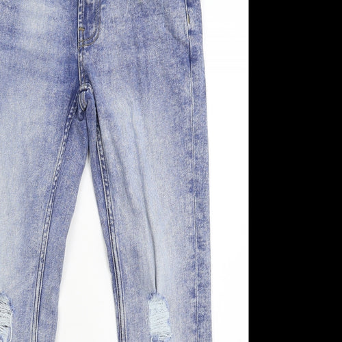Burton Mens Blue  Denim Skinny Jeans Size 28 L28 in