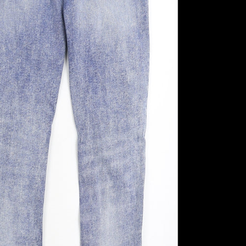 Burton Mens Blue  Denim Skinny Jeans Size 28 L28 in