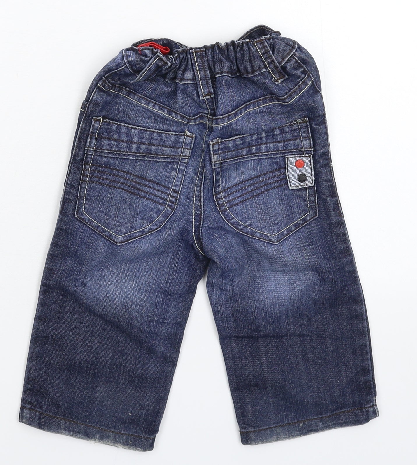 Cherokee Baby Blue  Denim Capri Jeans Size 12-18 Months