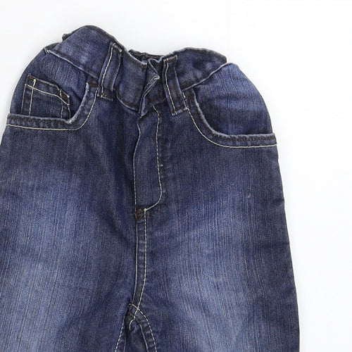 Cherokee Baby Blue  Denim Capri Jeans Size 12-18 Months