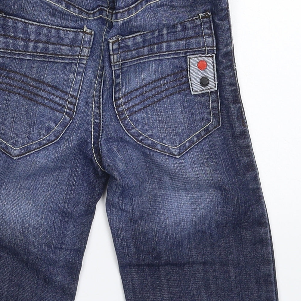Cherokee Baby Blue  Denim Capri Jeans Size 12-18 Months