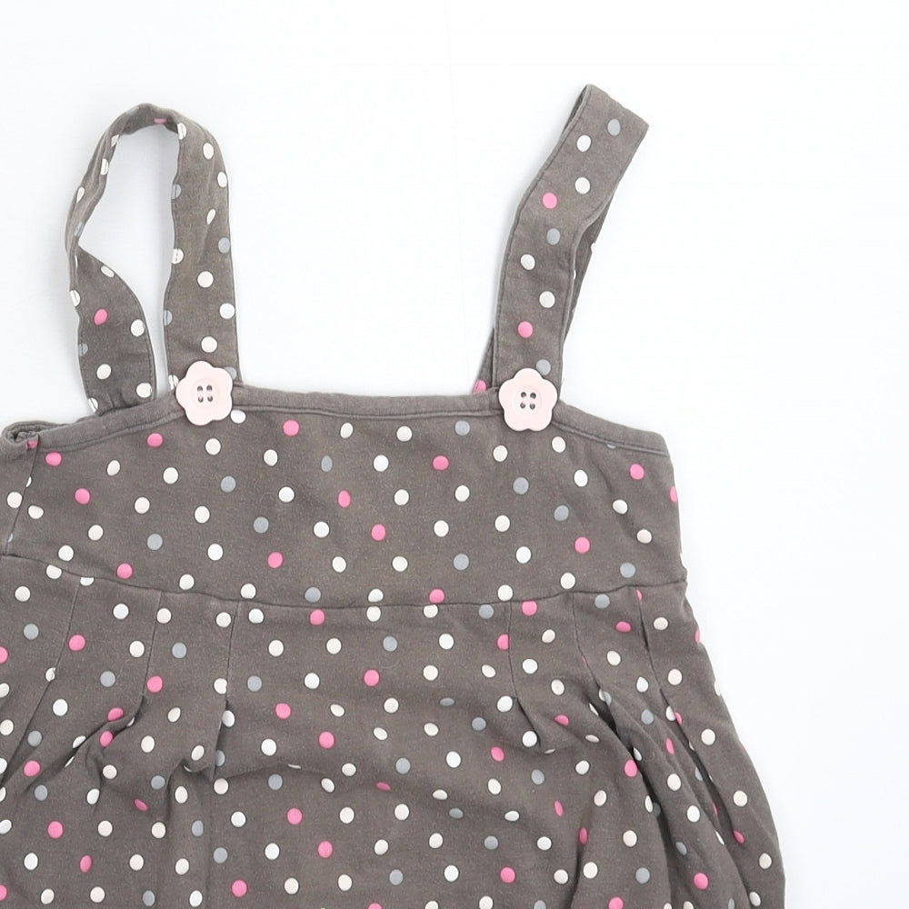 Pumpkin Patch Girls Grey Spotted  Mini  Size 8 Years