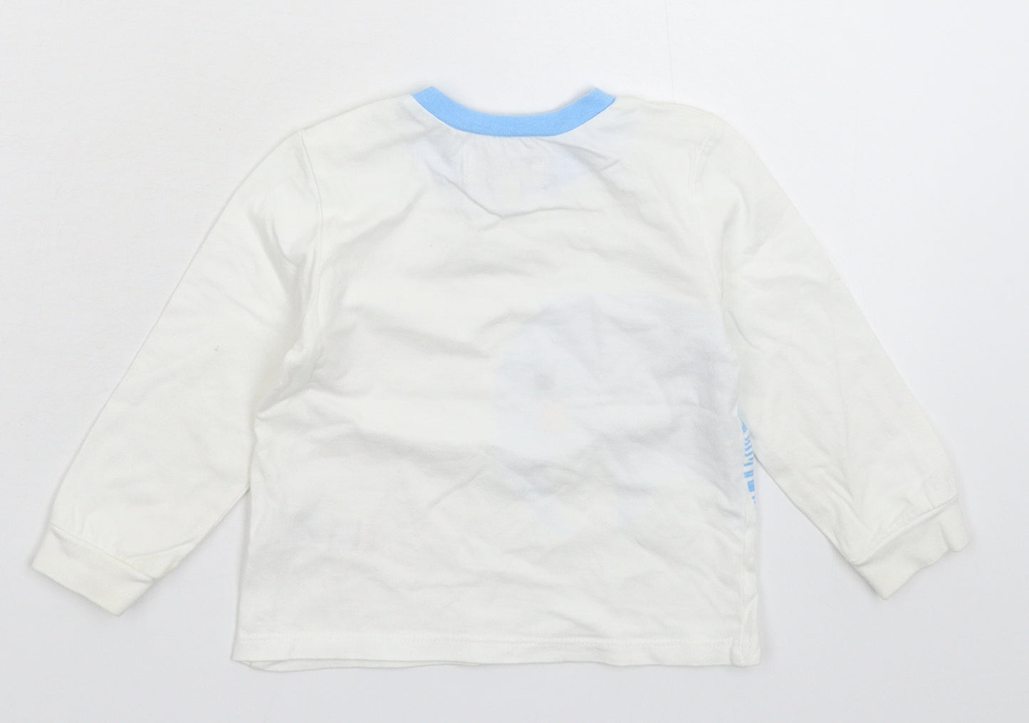 Kids Division Baby White   Basic T-Shirt Size 12-18 Months