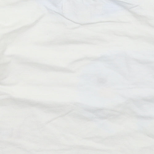 Kids Division Baby White   Basic T-Shirt Size 12-18 Months