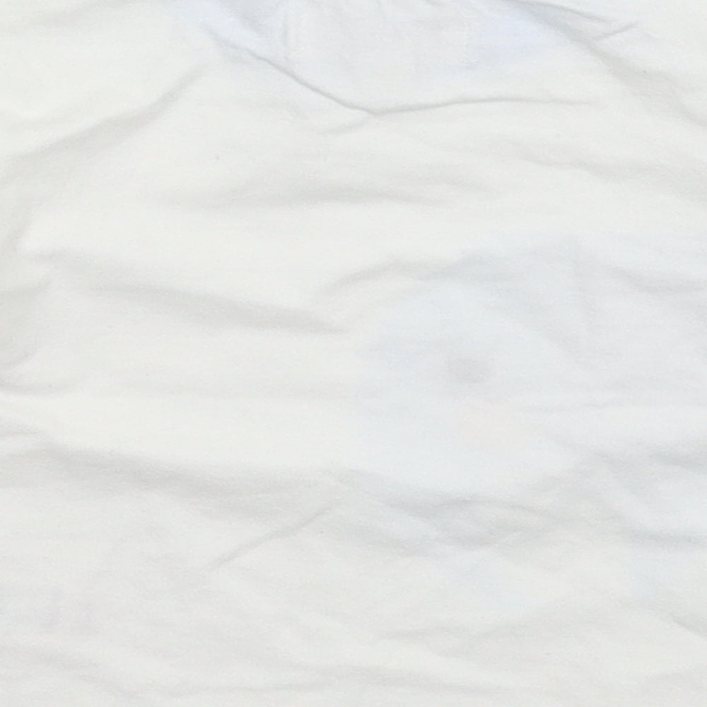 Kids Division Baby White   Basic T-Shirt Size 12-18 Months