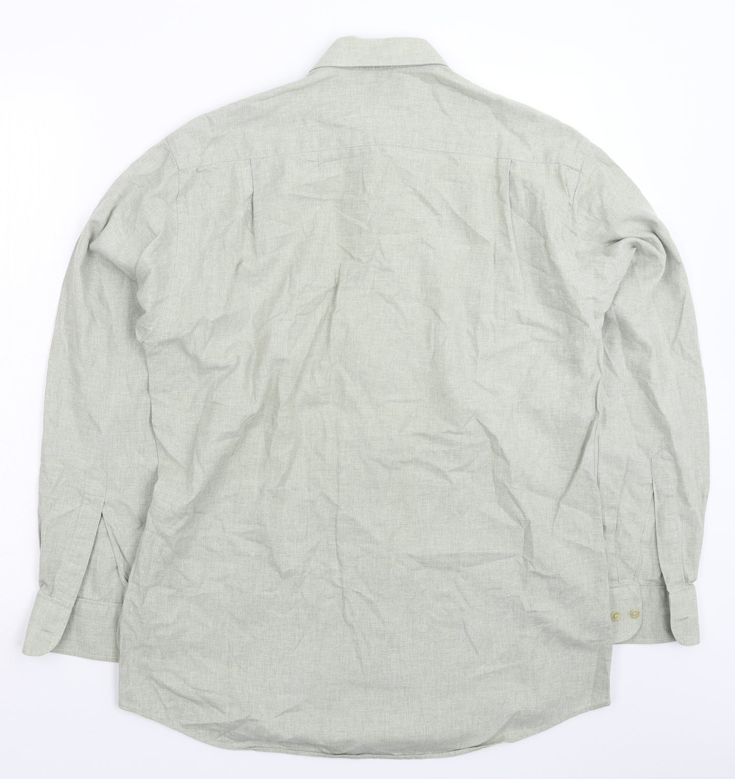 Marks and Spencer Mens Grey    Dress Shirt Size 15
