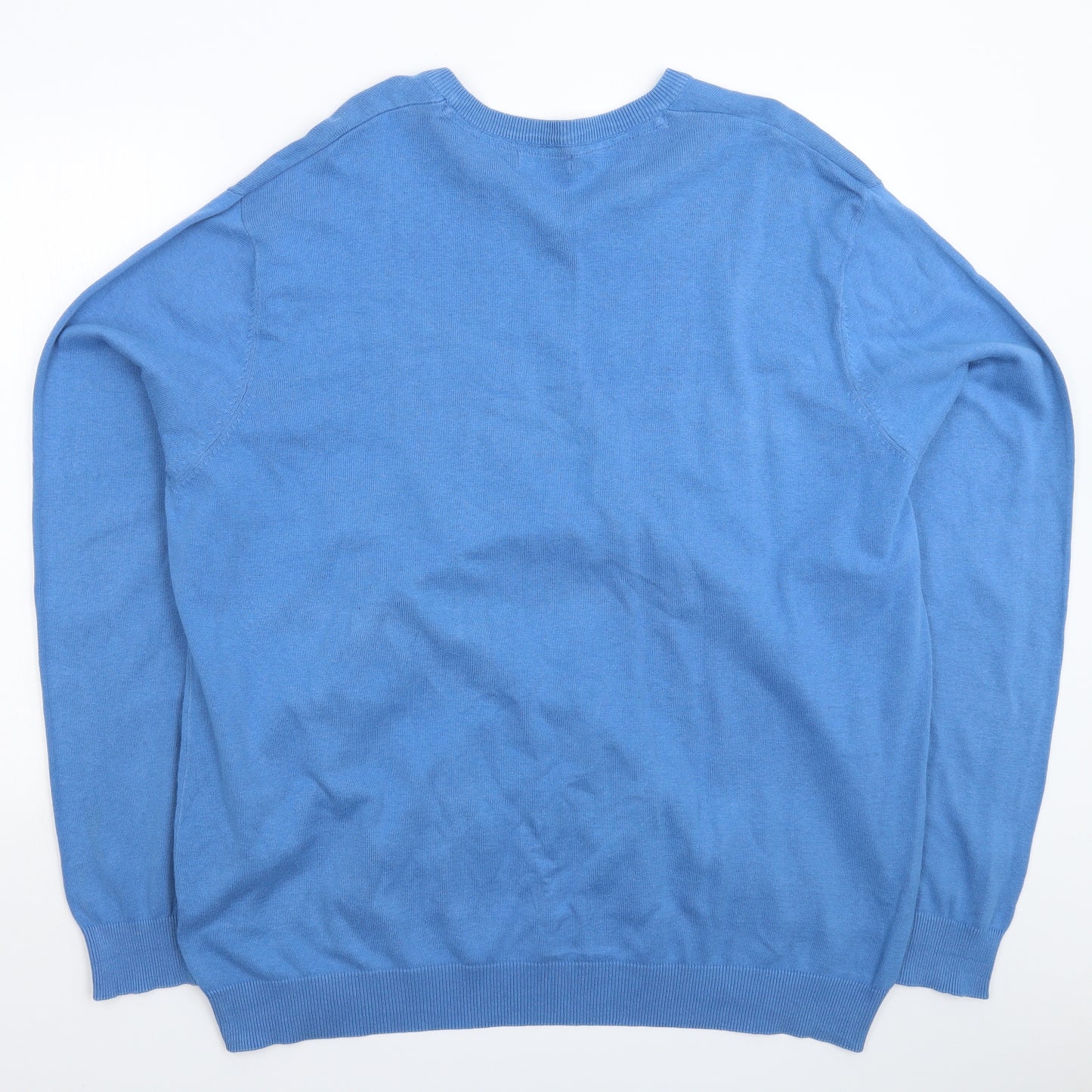 Capsule Mens Blue  Knit Pullover Jumper Size 3XL