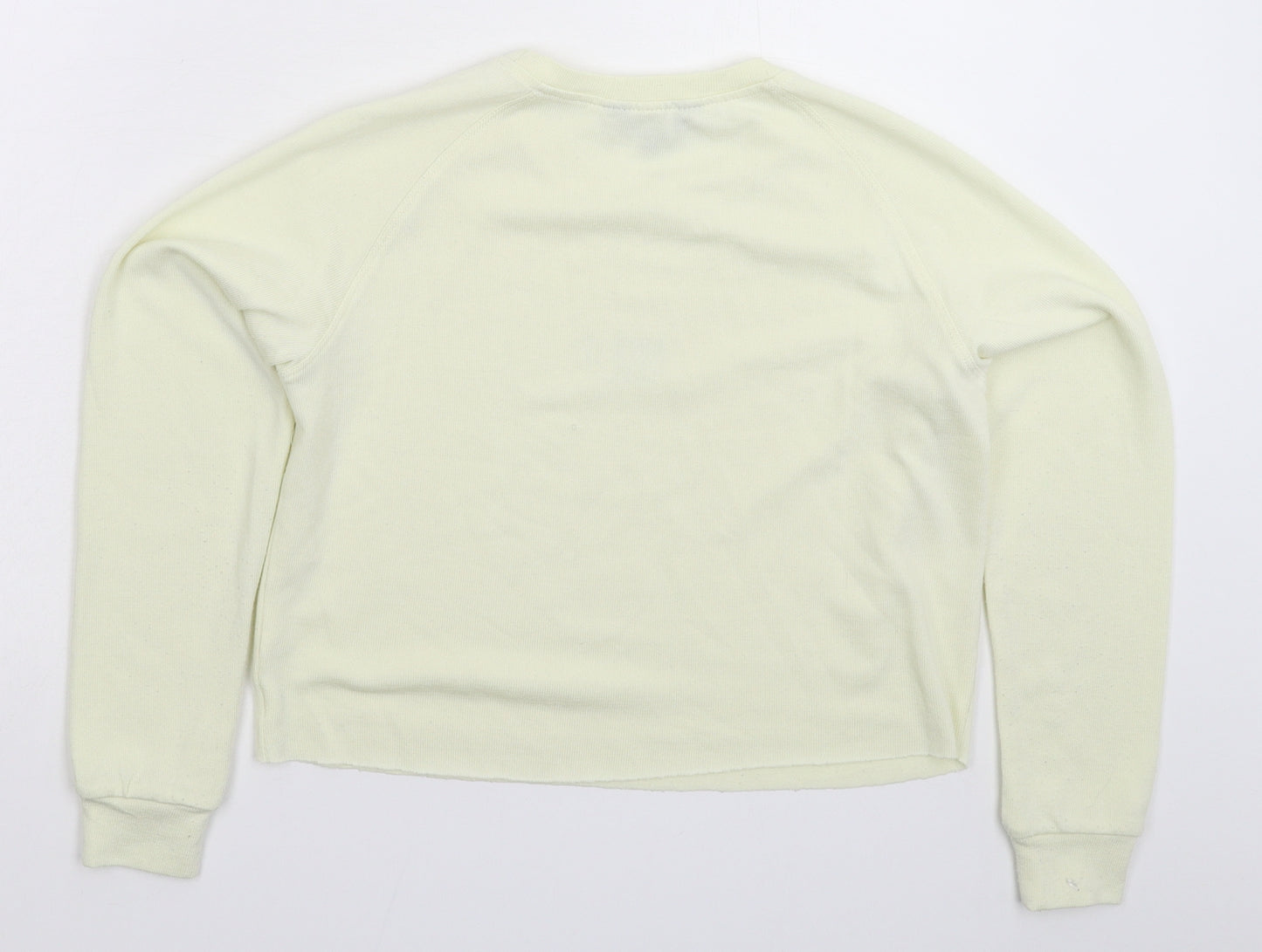 New Look Girls Yellow  Knit Pullover Jumper Size 10-11 Years