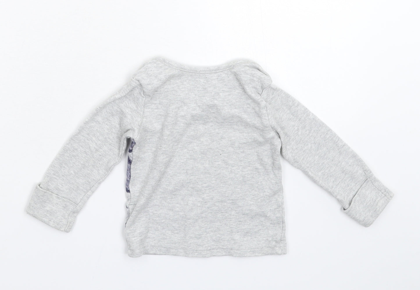 George Baby Grey   Basic T-Shirt Size 3-6 Months  - Disney