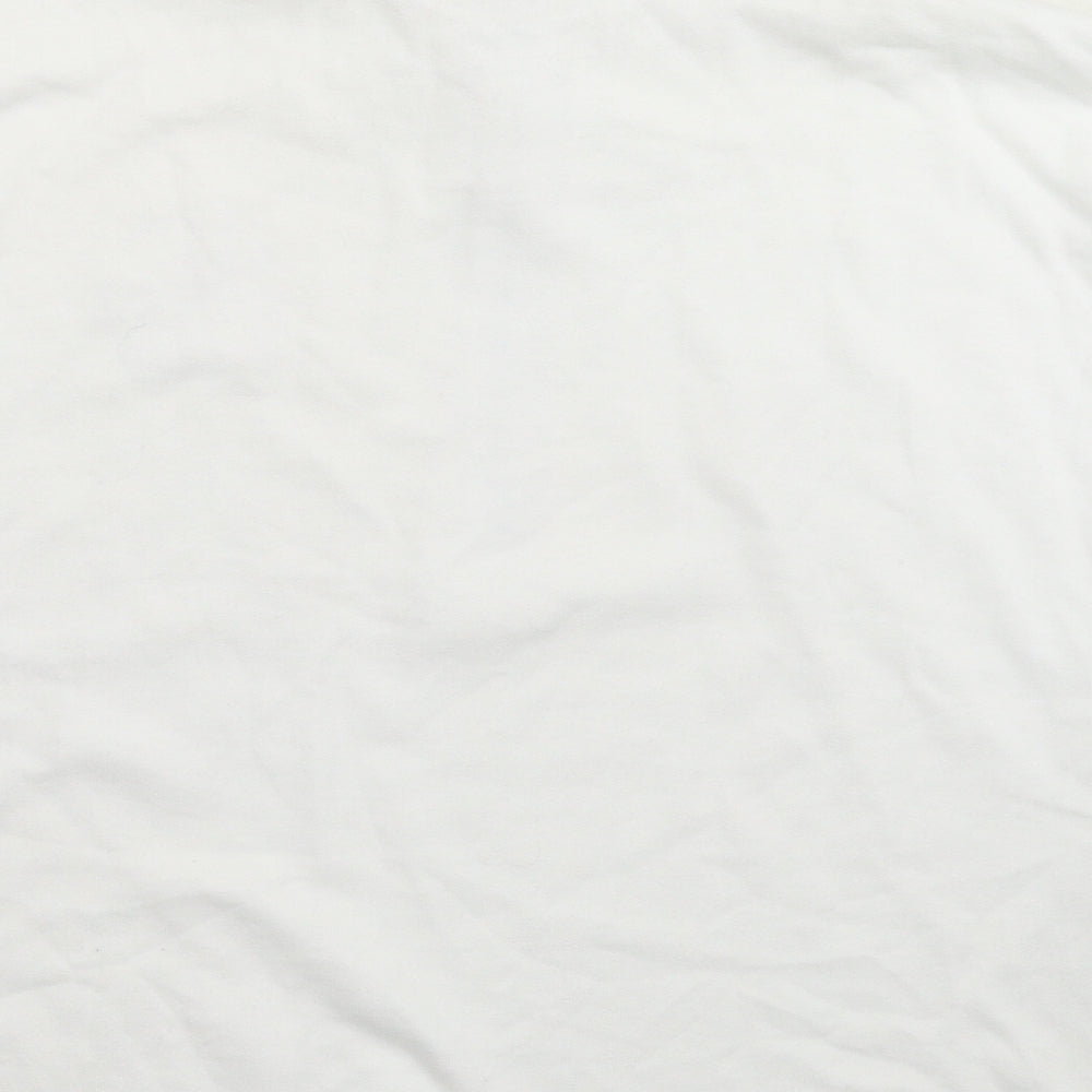 Missguided Womens White   Pullover Sweatshirt Size 14