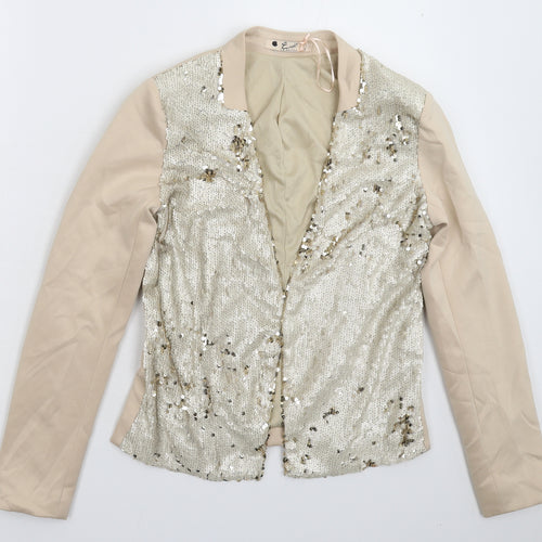 eve Womens Beige   Jacket Blazer Size 10