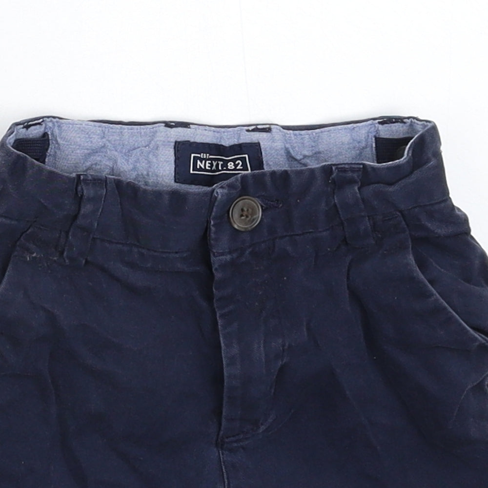 NEXT Boys Blue   Chino Shorts Size 3 Years