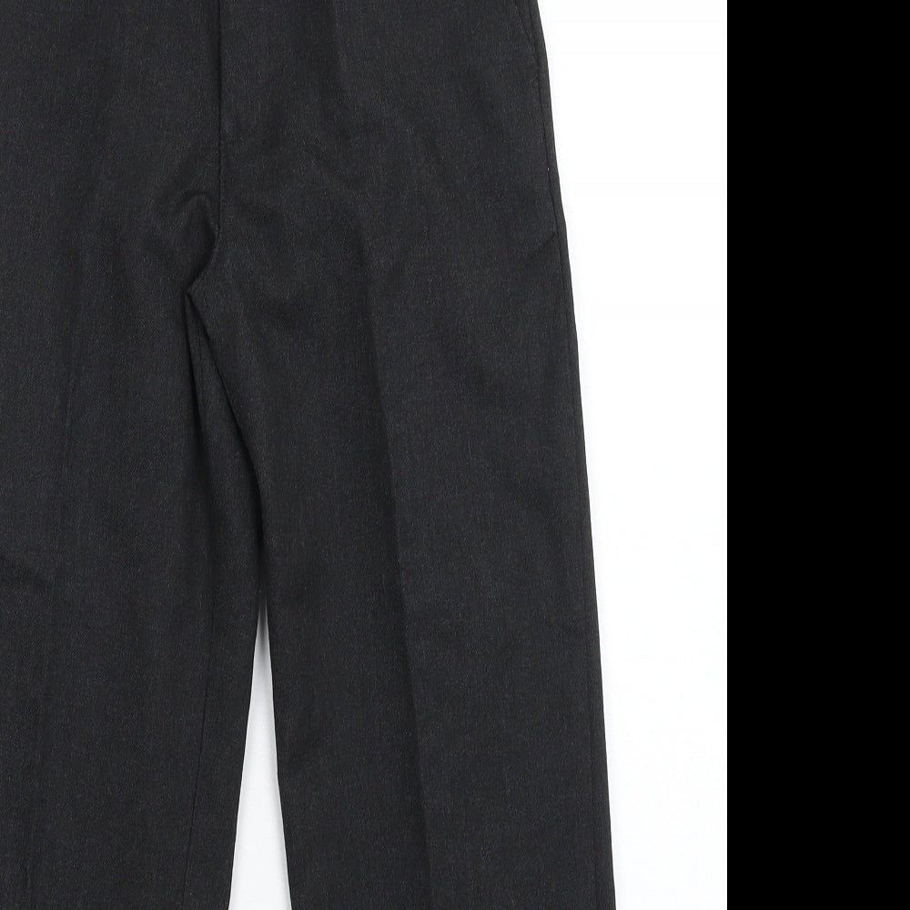 George Boys Black   Dress Pants Trousers Size 10 Years - School