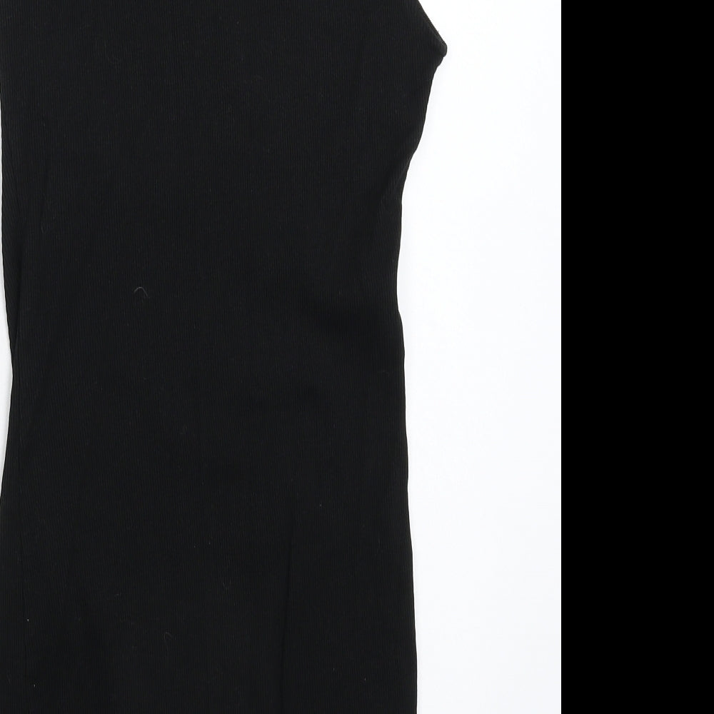 PRETTYLITTLETHING Womens Black   Bodycon  Size 12