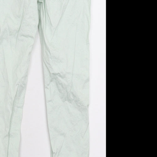 Dorothy Perkins Womens White   Jegging Trousers Size 12 L25 in