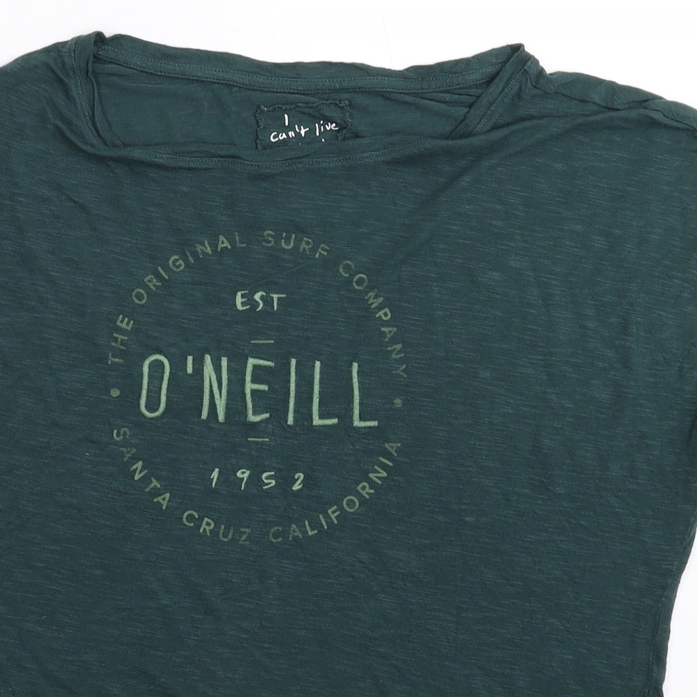 O'Neill Womens Green   Basic T-Shirt Size L