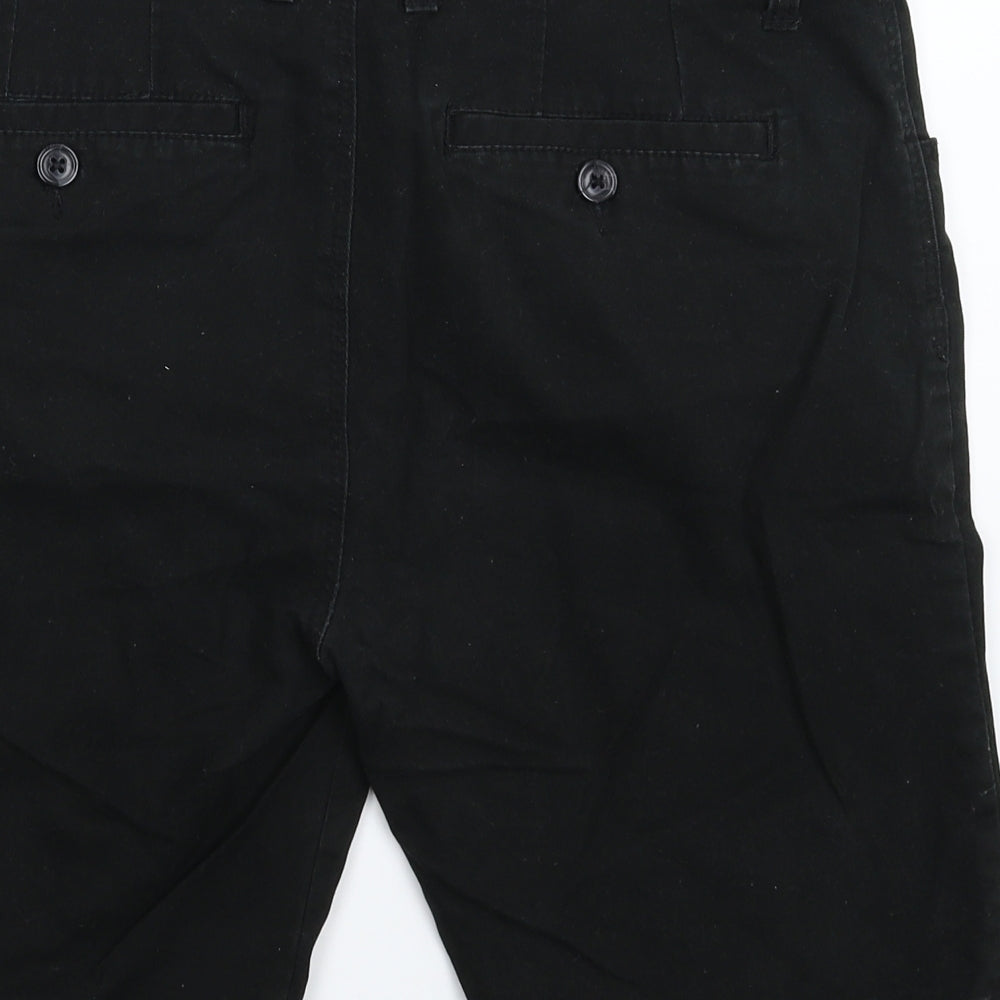 MBX Mens Black   Chino Shorts Size 32