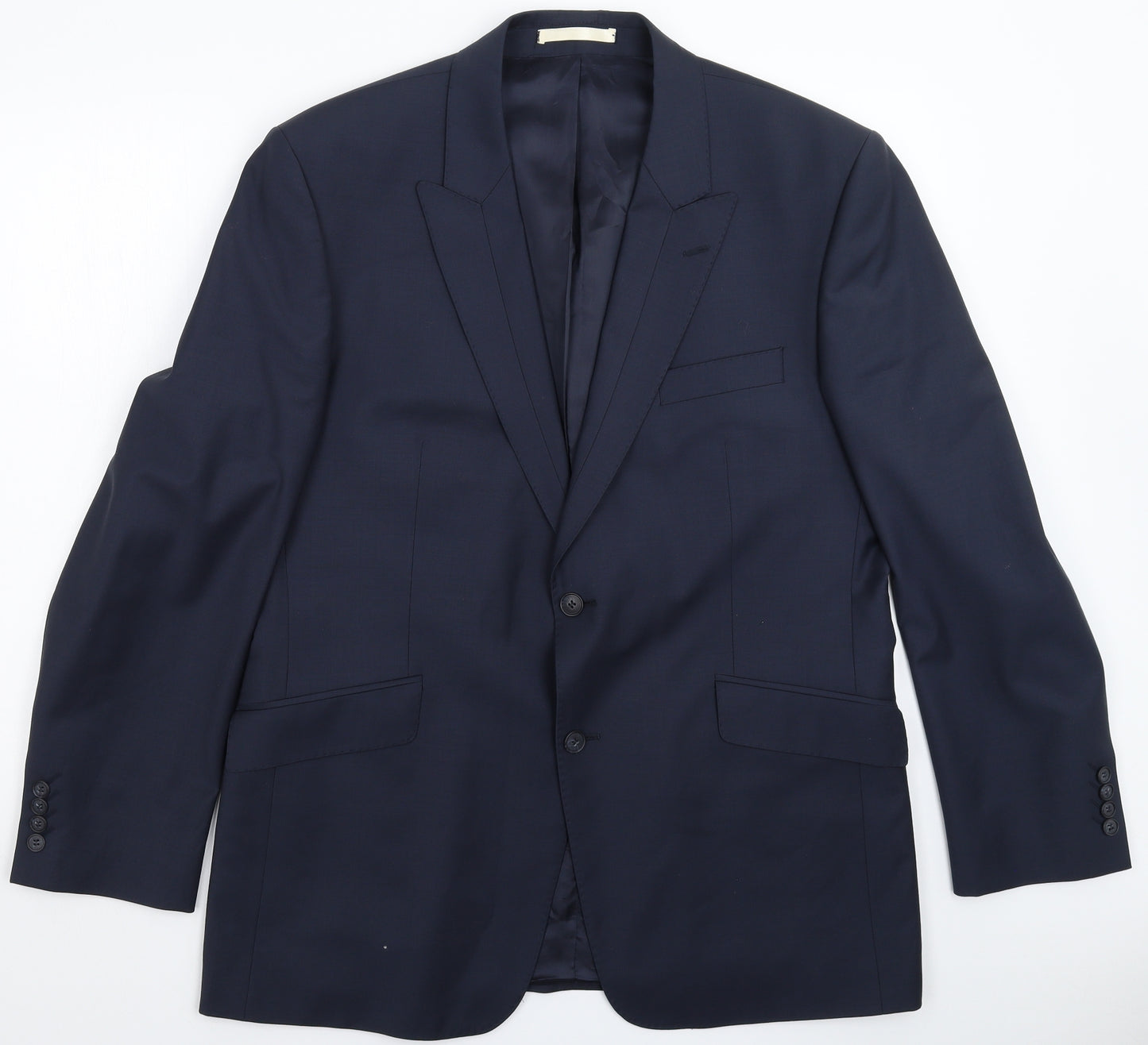 Limehaus Mens Blue   Jacket Suit Jacket Size 44
