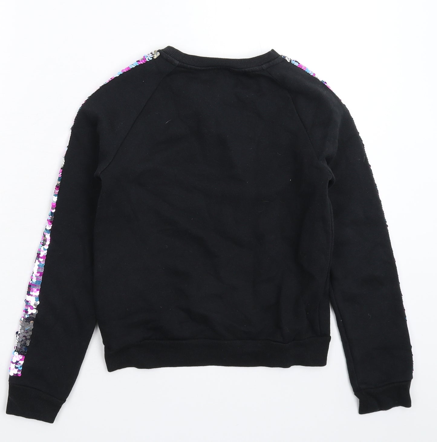 H&M Girls Blue   Pullover Sweatshirt Size 9-10 Years