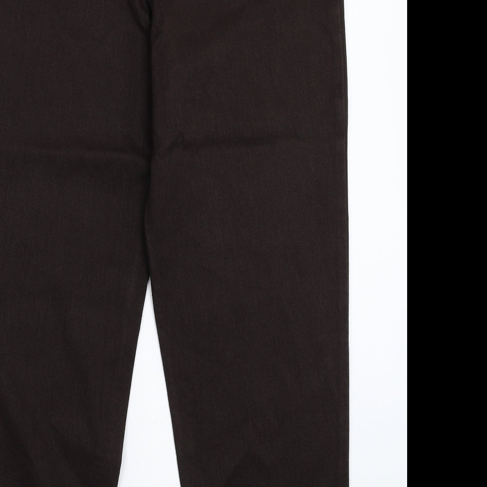 Marks and Spencer Womens Grey  Denim Straight Jeans Size 16 L28 in