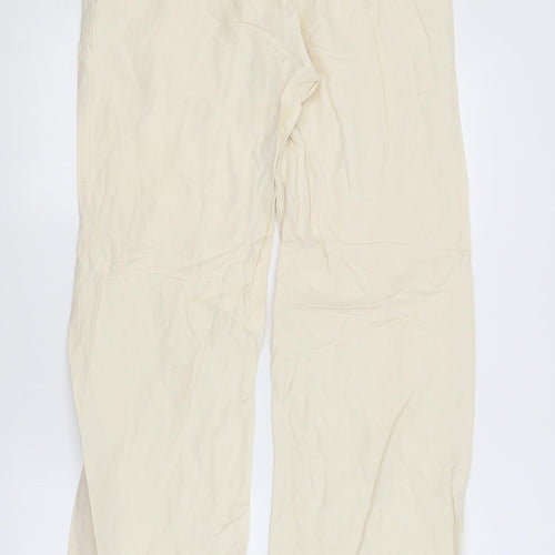 Aquascutum Womens Yellow   Trousers  Size 12 L32 in