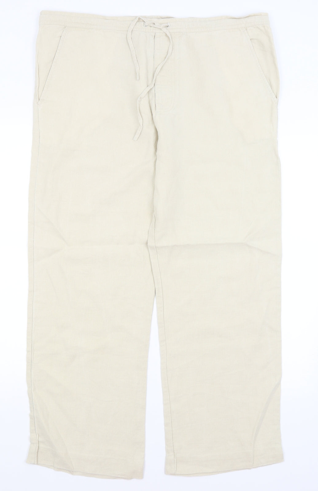 French Connection Womens Beige   Trousers  Size 32 L28 in