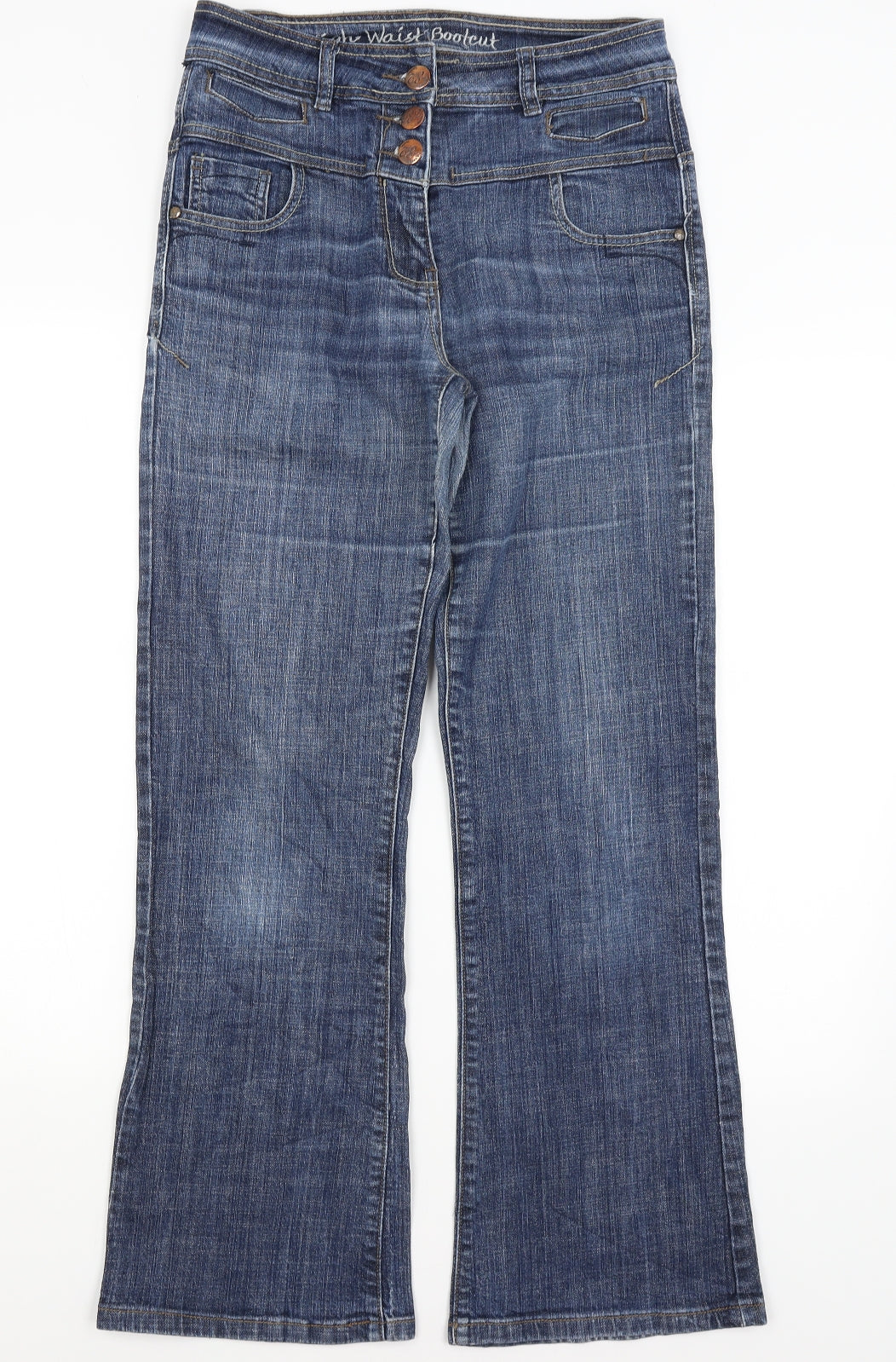 NEXT Womens Blue   Bootcut Jeans Size 12 L29 in