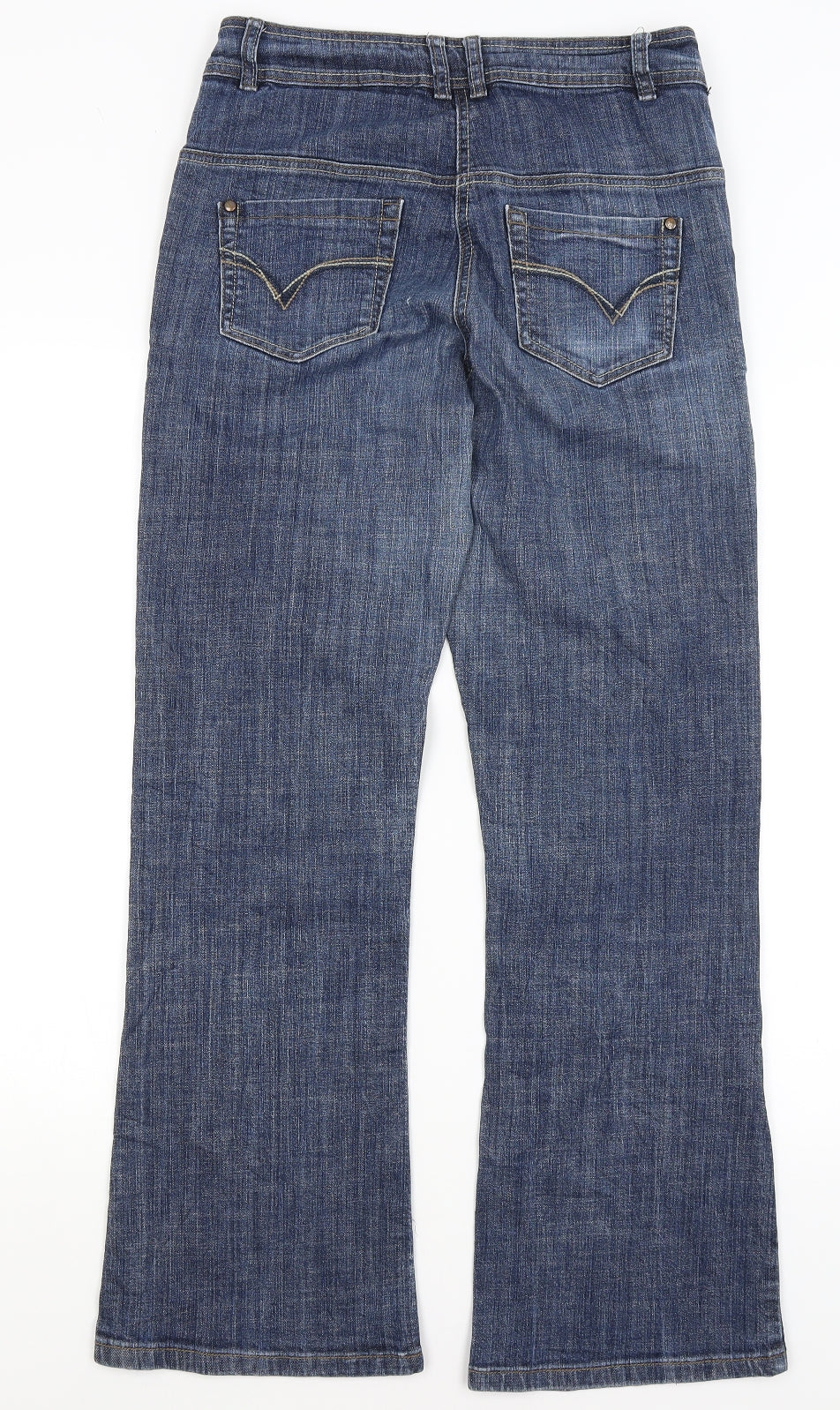 NEXT Womens Blue   Bootcut Jeans Size 12 L29 in