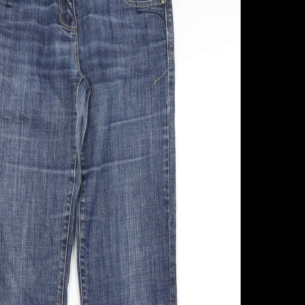 NEXT Womens Blue   Bootcut Jeans Size 12 L29 in