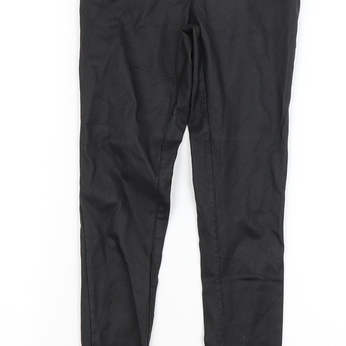 Boohoo Womens Black   Trousers  Size 6 L26 in