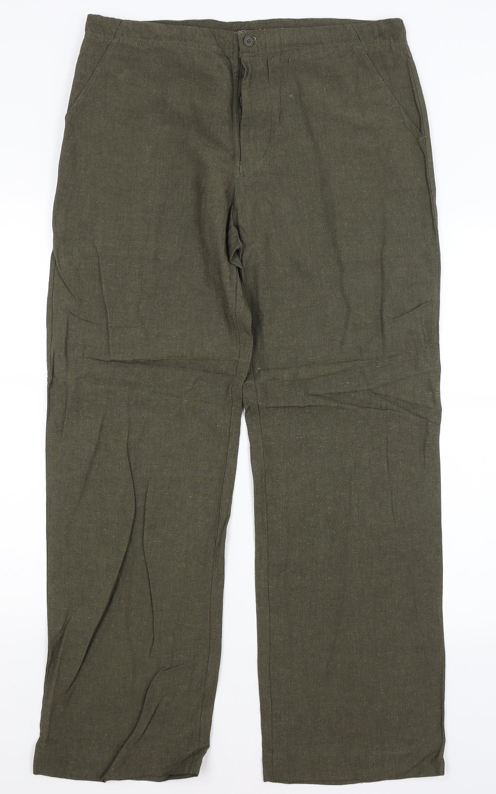 River Island Mens Green   Trousers  Size 34 in L31 in