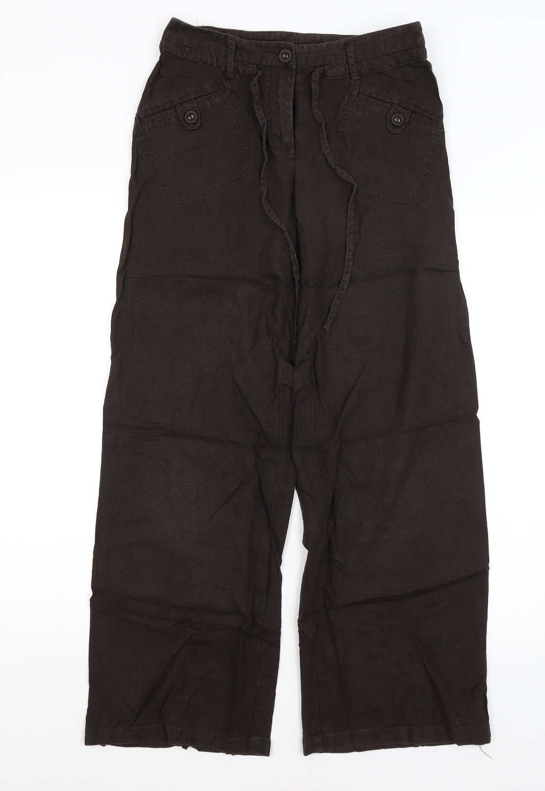 NEXT Womens Brown   Trousers  Size 6 L29 in