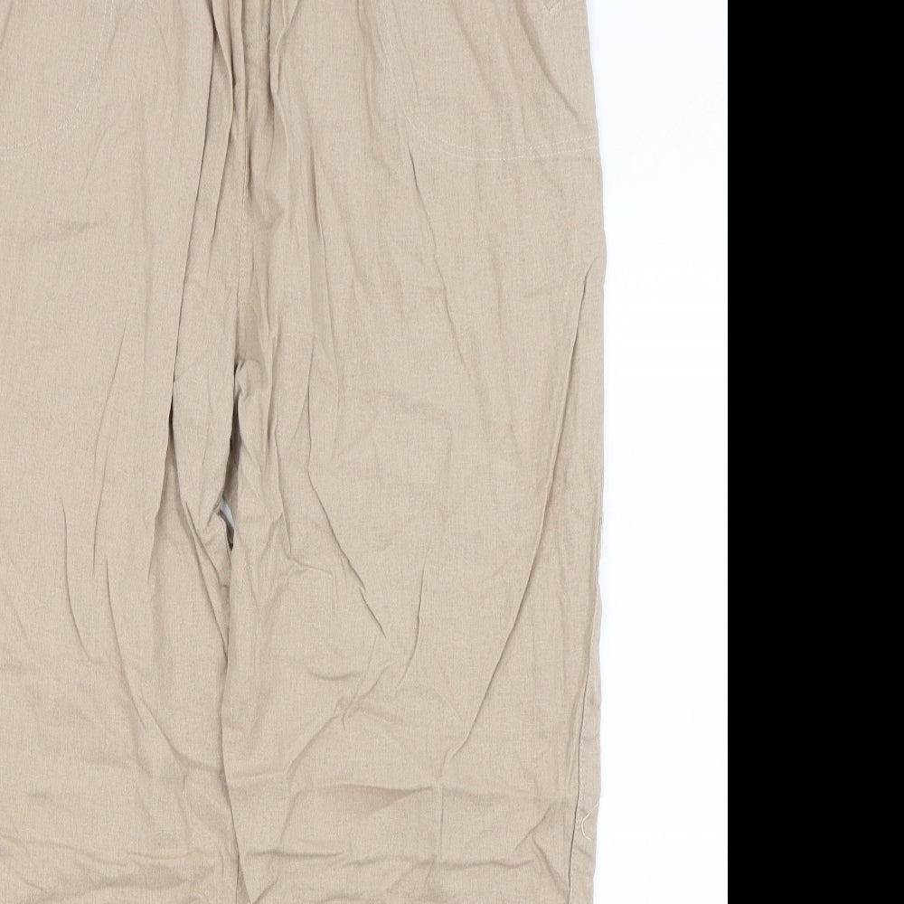 Simply Stock Shop Womens Brown   Trousers  Size 20 L28 in
