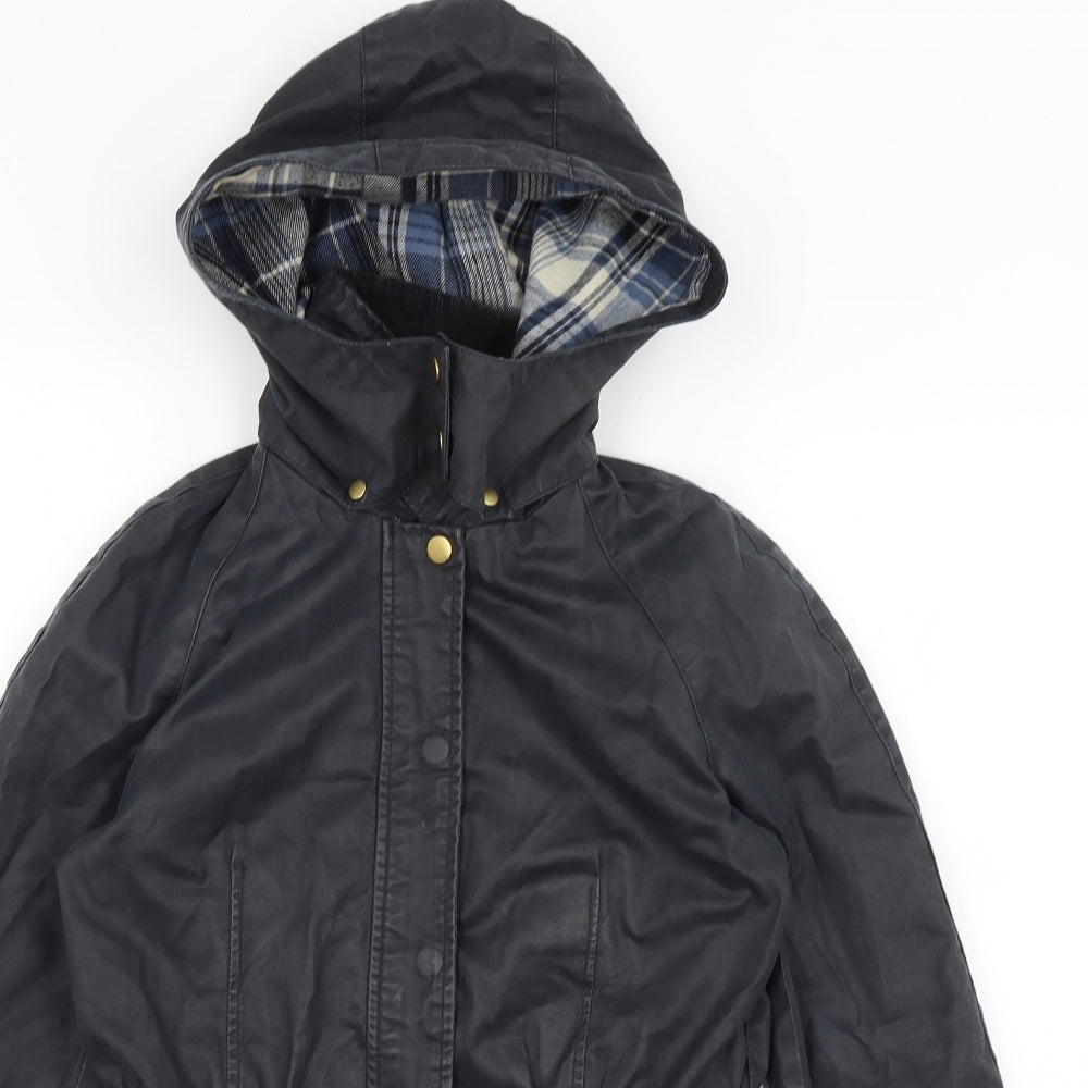 Zara Womens Black   Windbreaker Coat Size S