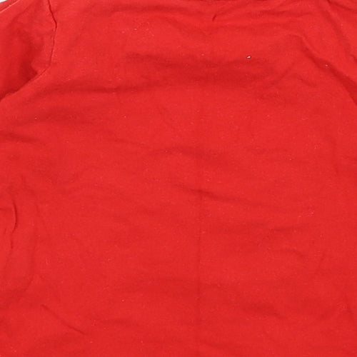 PJs Baby Red   Basic T-Shirt Size 12-18 Months  - Little Pudding