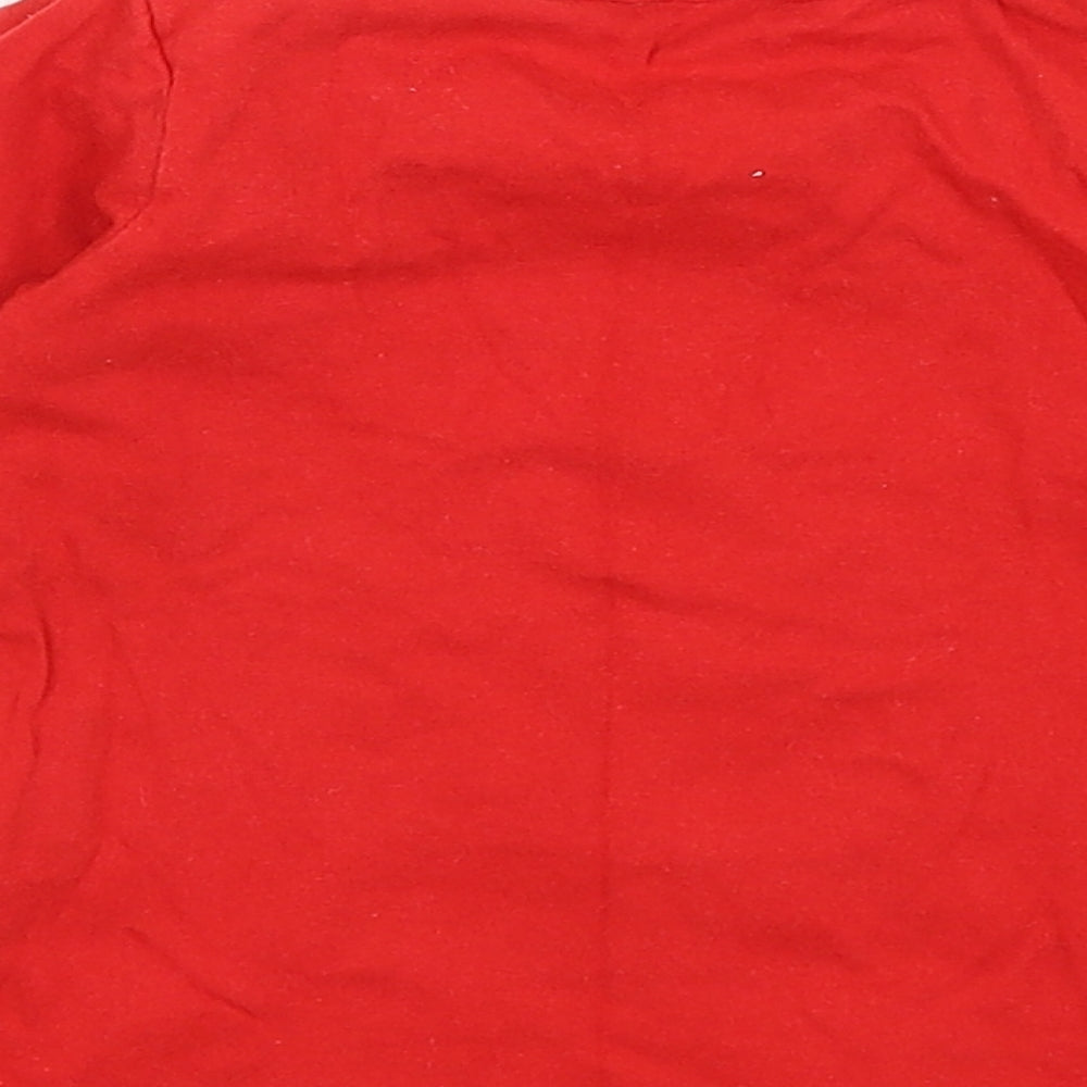 PJs Baby Red   Basic T-Shirt Size 12-18 Months  - Little Pudding
