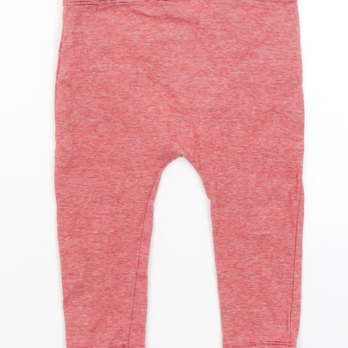 Fred & Flo Baby Red   Capri Trousers Size 9-12 Months