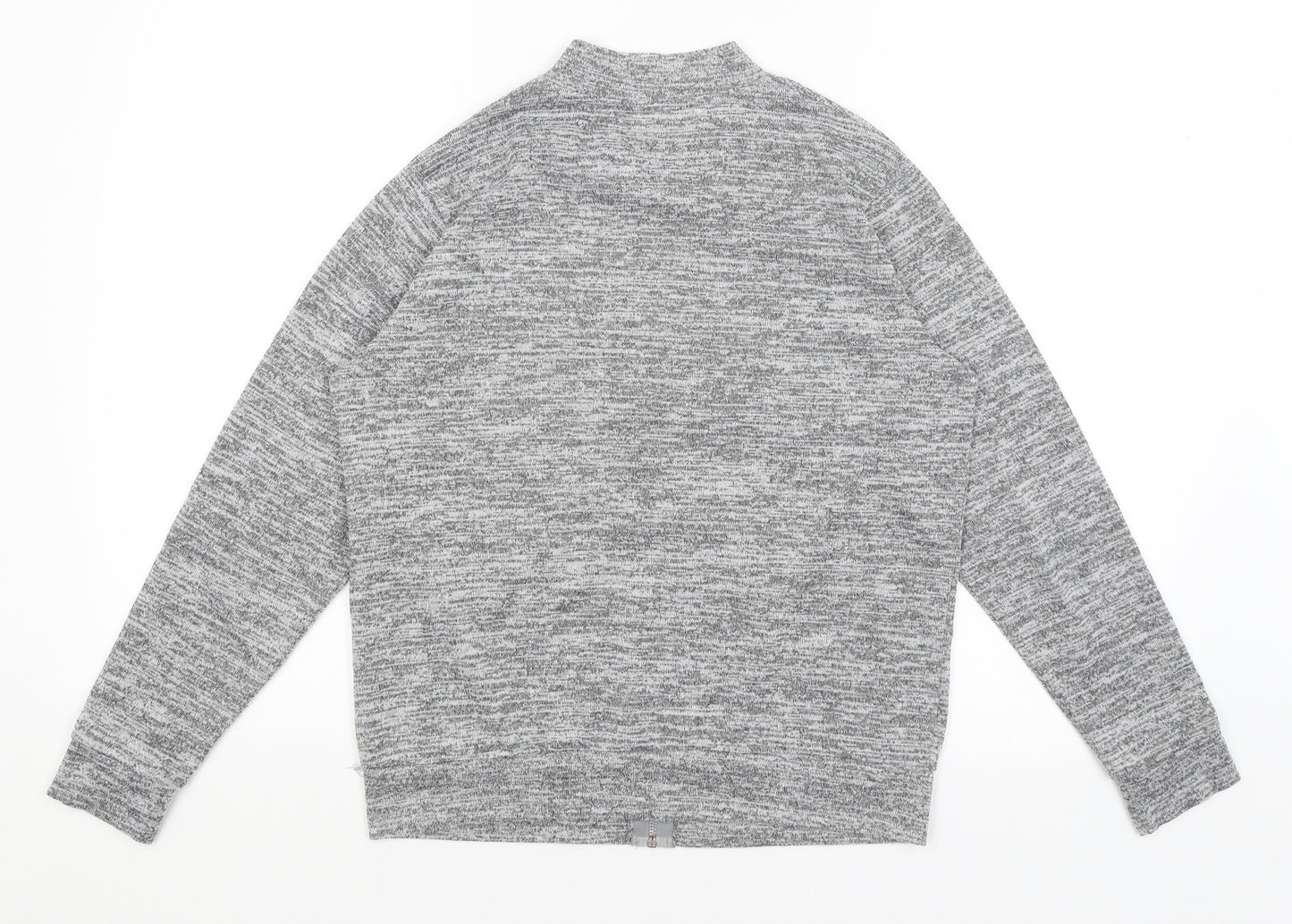 Pep & Co Womens Grey   Full Zip Jumper Size 10