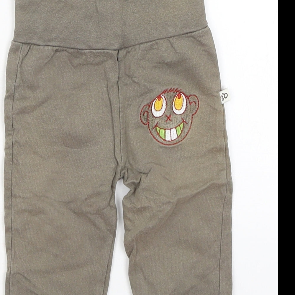 My Little Bear Baby Green   Jogger Trousers Size 3-6 Months
