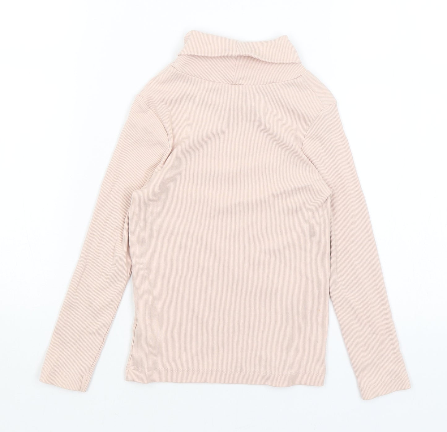 George Girls Pink   Basic T-Shirt Size 4-5 Years