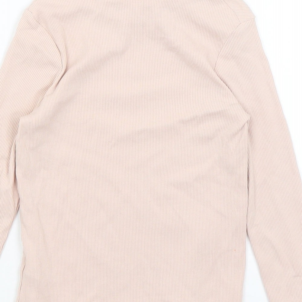 George Girls Pink   Basic T-Shirt Size 4-5 Years