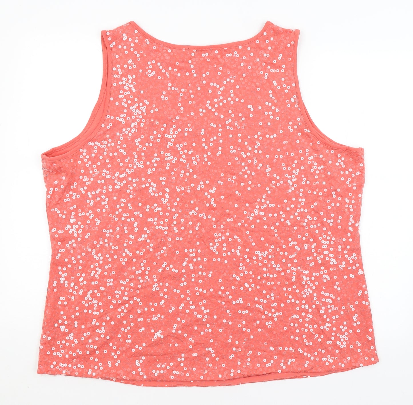 Savoir Womens Orange   Basic Tank Size 24