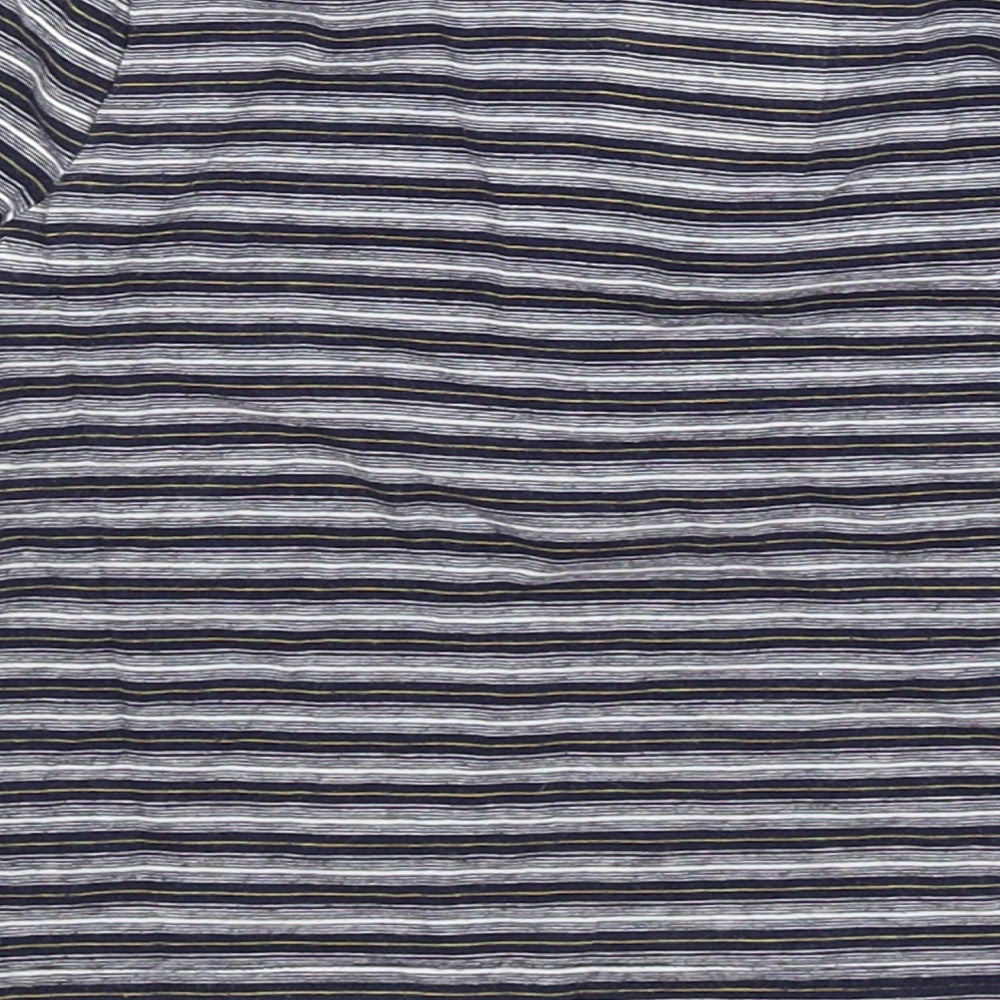 F&F Baby Blue Striped  Basic T-Shirt Size 12-18 Months