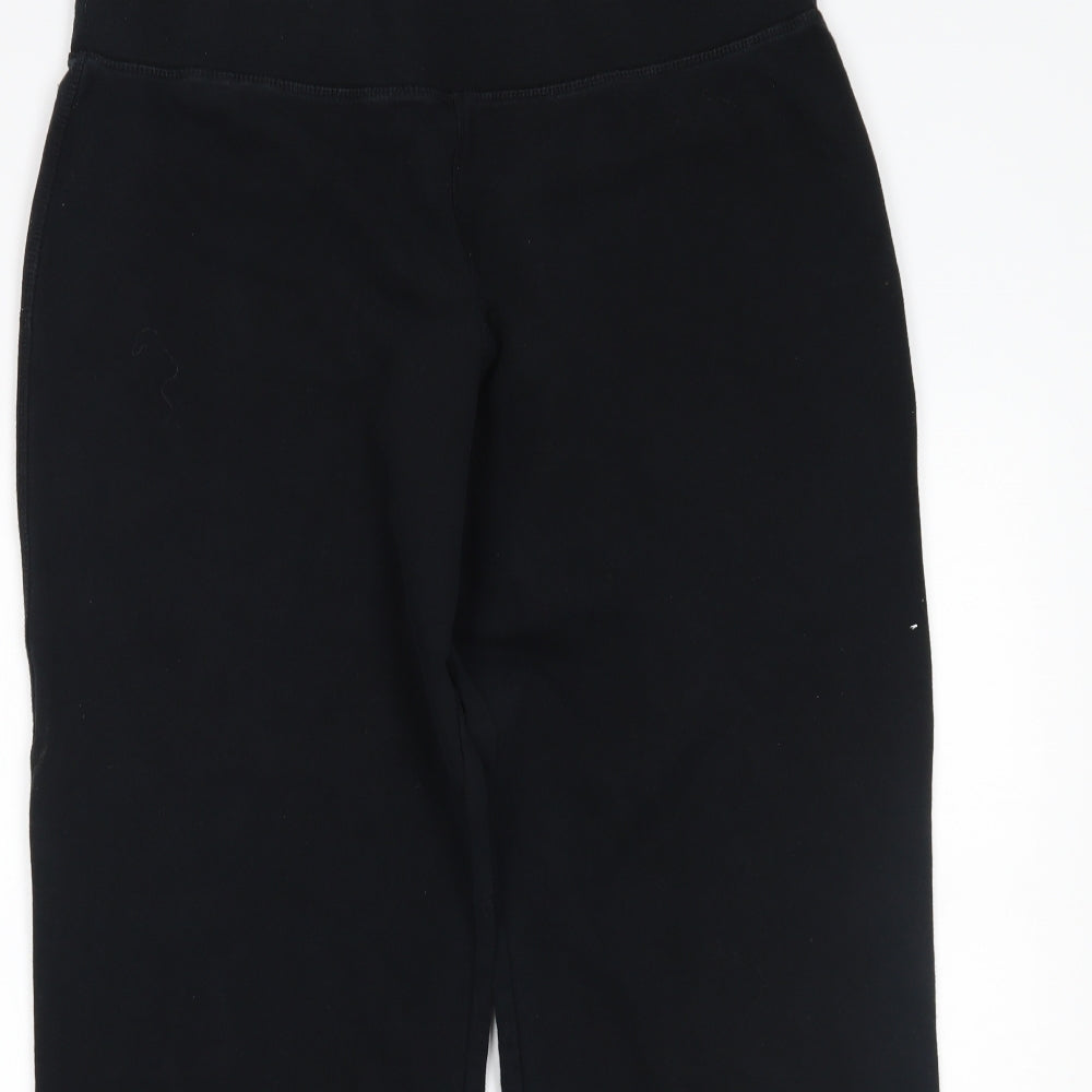 NEXT Womens Black   Sweatpants Trousers Size 16 L27 in