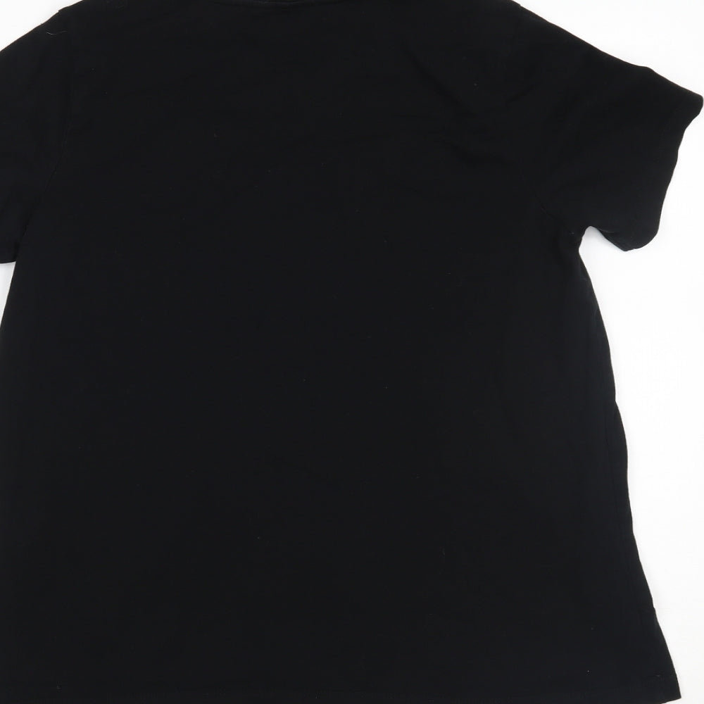 ASOS Womens Black   Basic T-Shirt Size 12