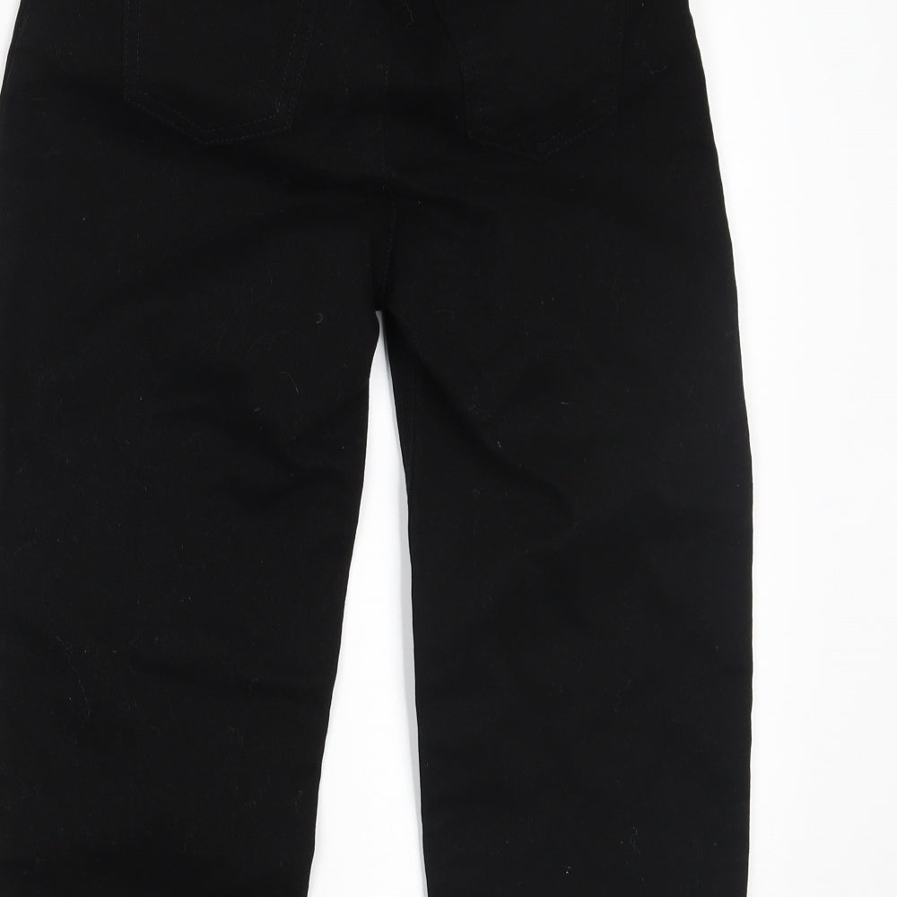 Primark Girls Black  Denim  Jeans Size 11-12 Years